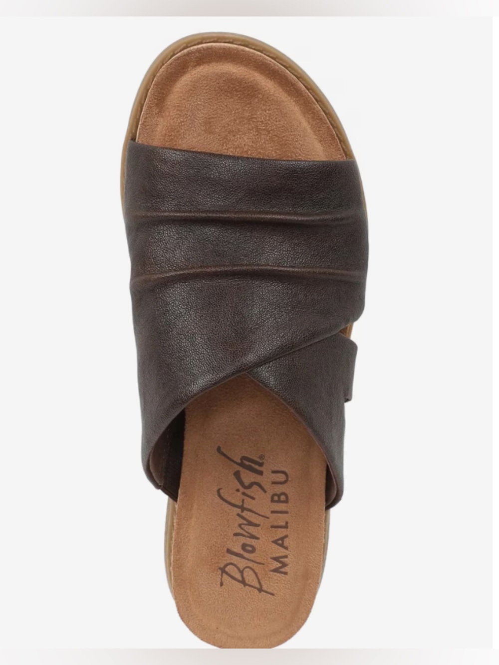 Blowfish Malibu Noelle Slide Sandal in Brown Size 7.5